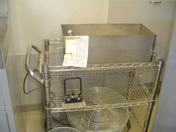 step 7 - cremated remains are removed